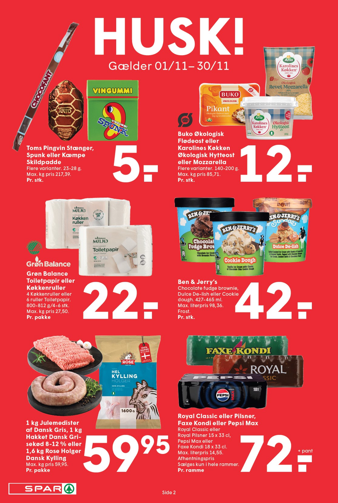 spar - Spar tilbudsavis gyldig fra 31.10. til 06.11. - page: 2