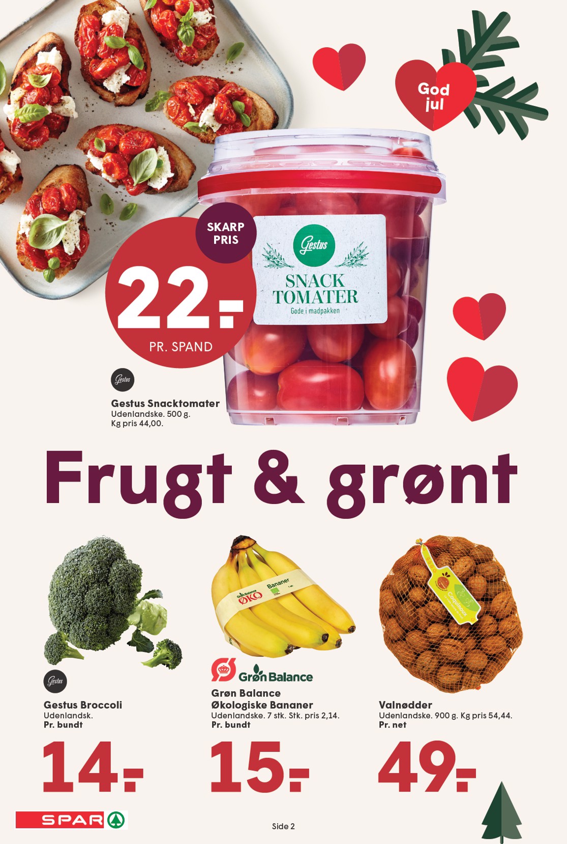 spar - Spar tilbudsavis gyldig fra 21.11. til 27.11. - page: 2