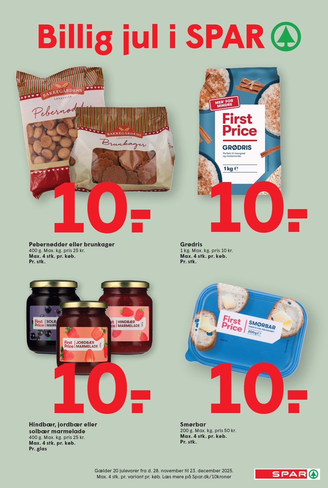 spar - Spar tilbudsavis gyldig fra 28.11. til 04.12. - page: 4