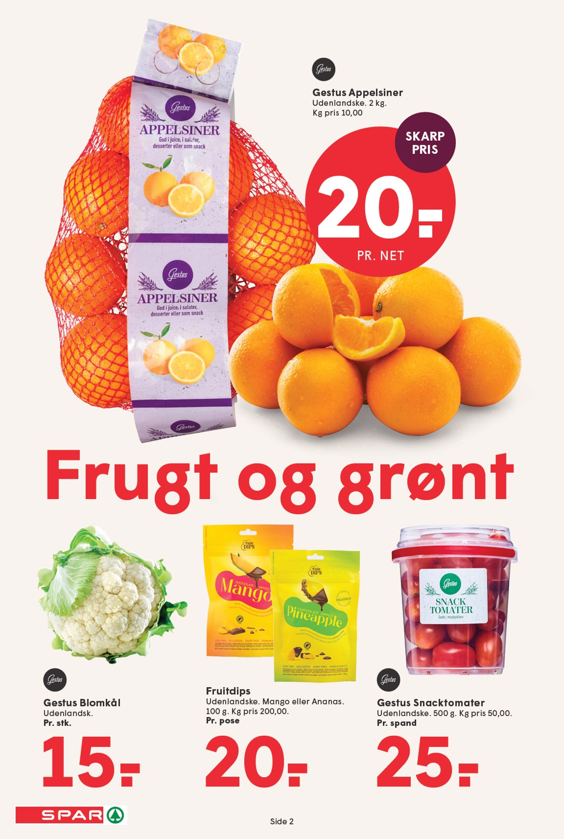 spar - Spar tilbudsavis gyldig fra 02.01. til 08.01. - page: 2