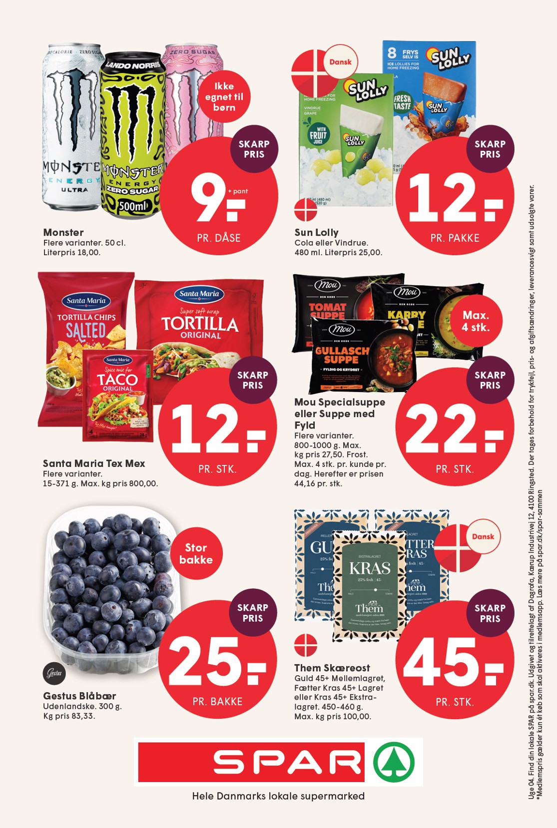 spar - Spar tilbudsavis gyldig fra 16.01. til 22.01. - page: 20