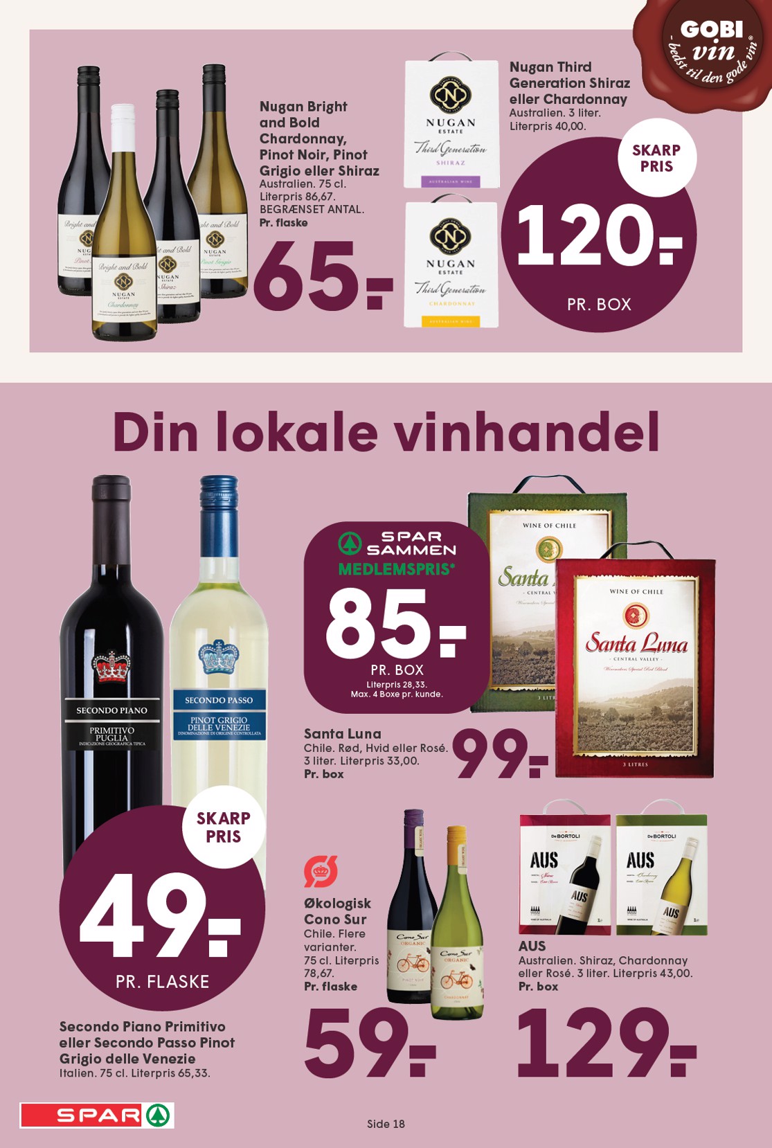 spar - Spar tilbudsavis gyldig fra 23.01. til 29.01. - page: 18