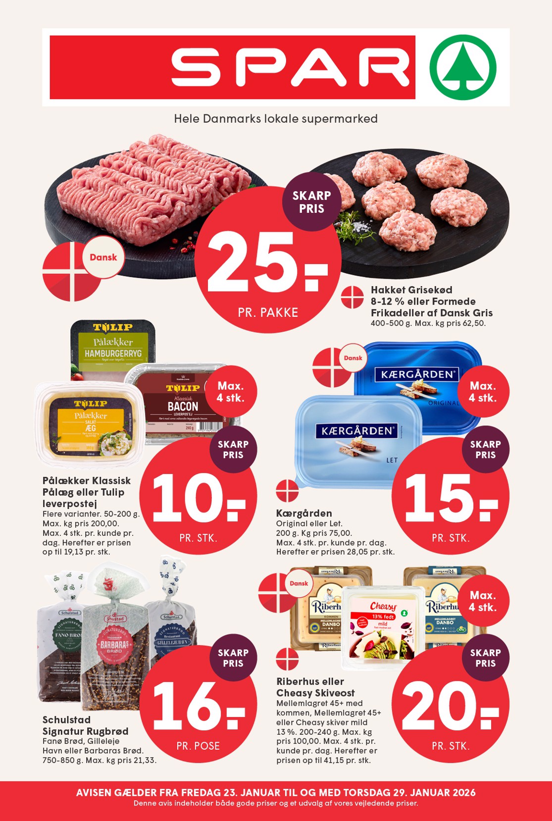 spar - Spar tilbudsavis gyldig fra 23.01. til 29.01.