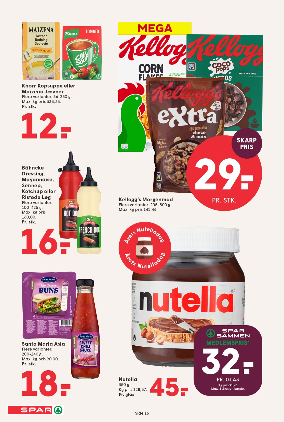 spar - Spar tilbudsavis gyldig fra 30.01. til 05.02. - page: 16