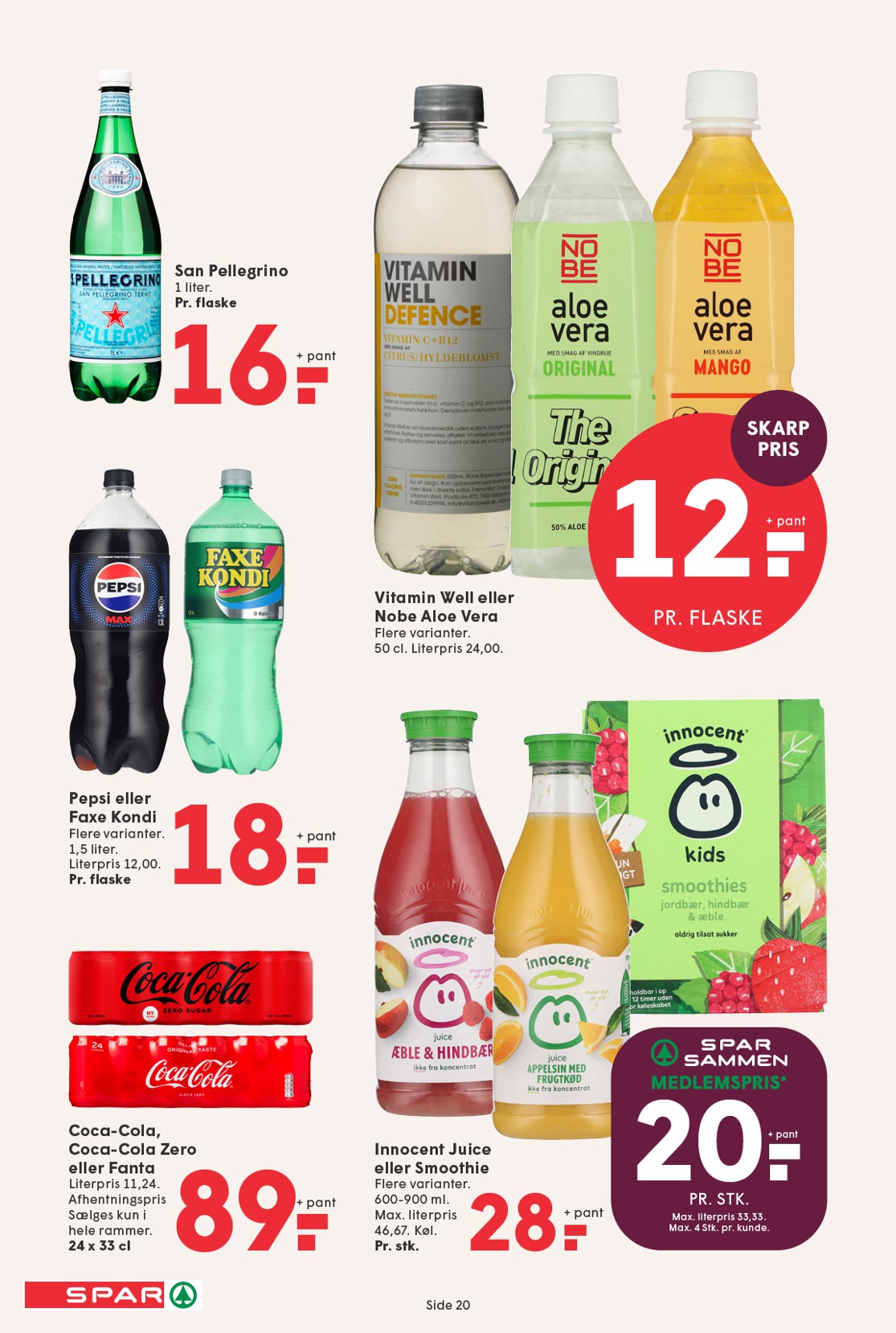 spar - Spar tilbudsavis gyldig fra 30.01. til 05.02. - page: 20