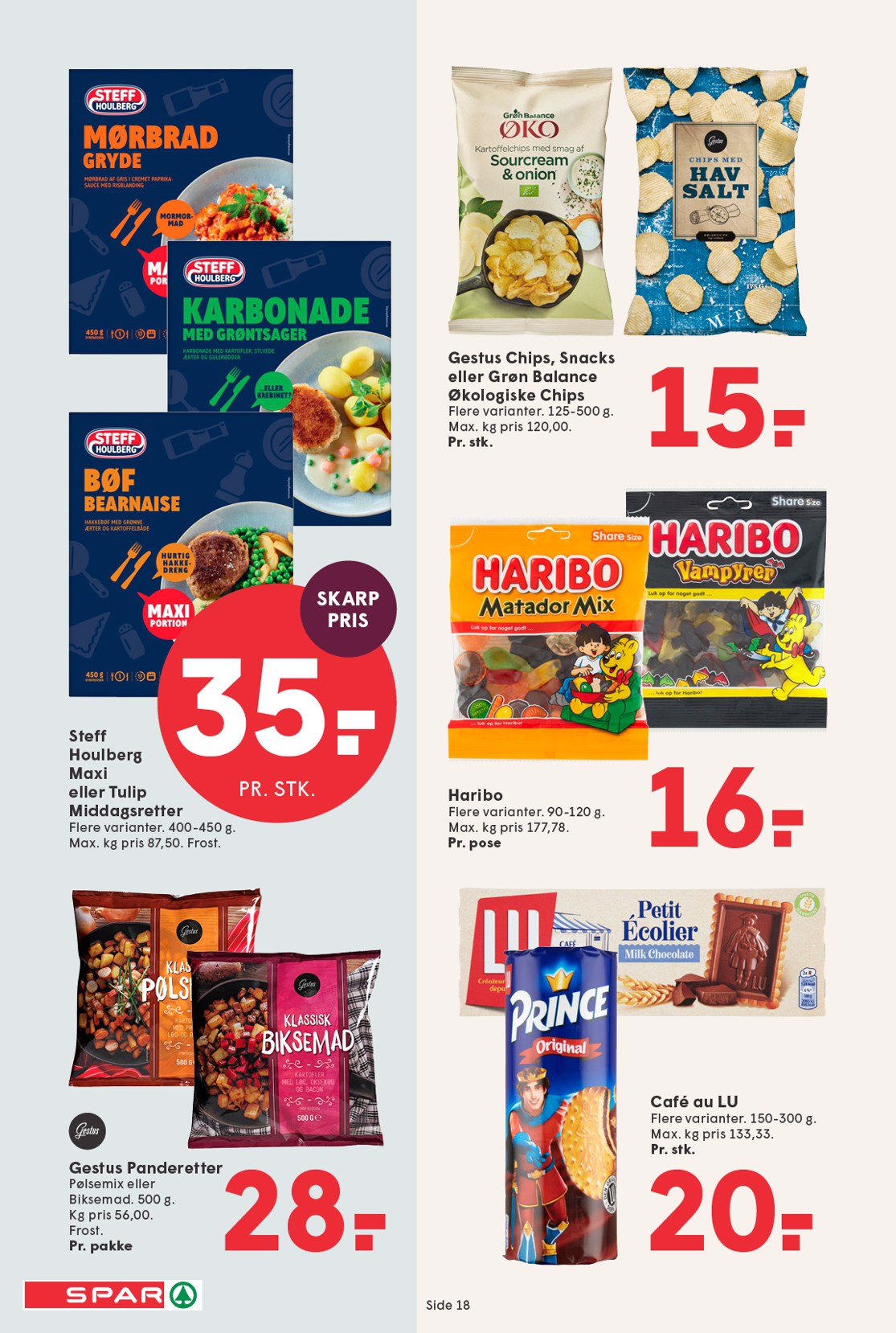 spar - Spar tilbudsavis gyldig fra 30.01. til 05.02. - page: 18
