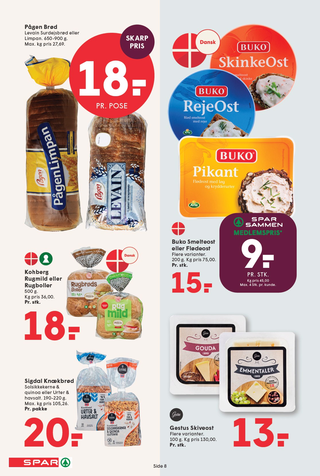 spar - Spar tilbudsavis gyldig fra 30.01. til 05.02. - page: 8