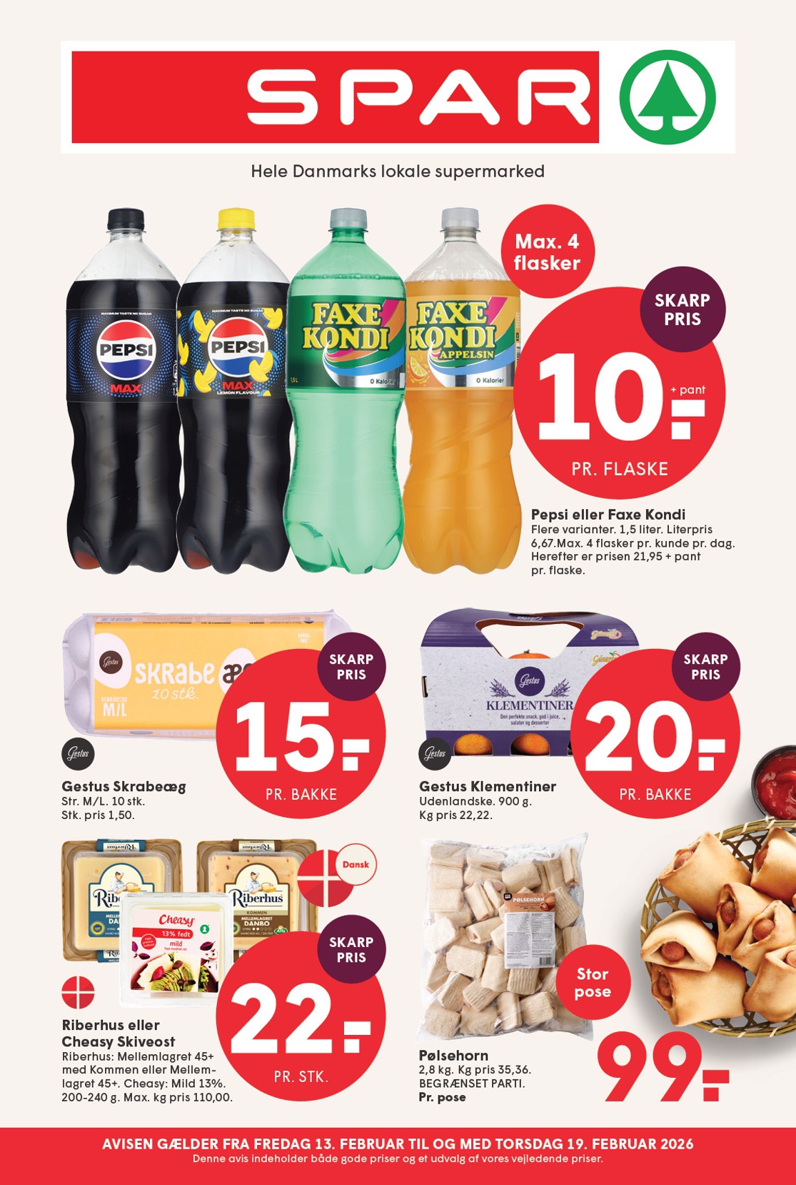 spar - Spar tilbudsavis gyldig fra 13.02.2026 til 19.02.2026