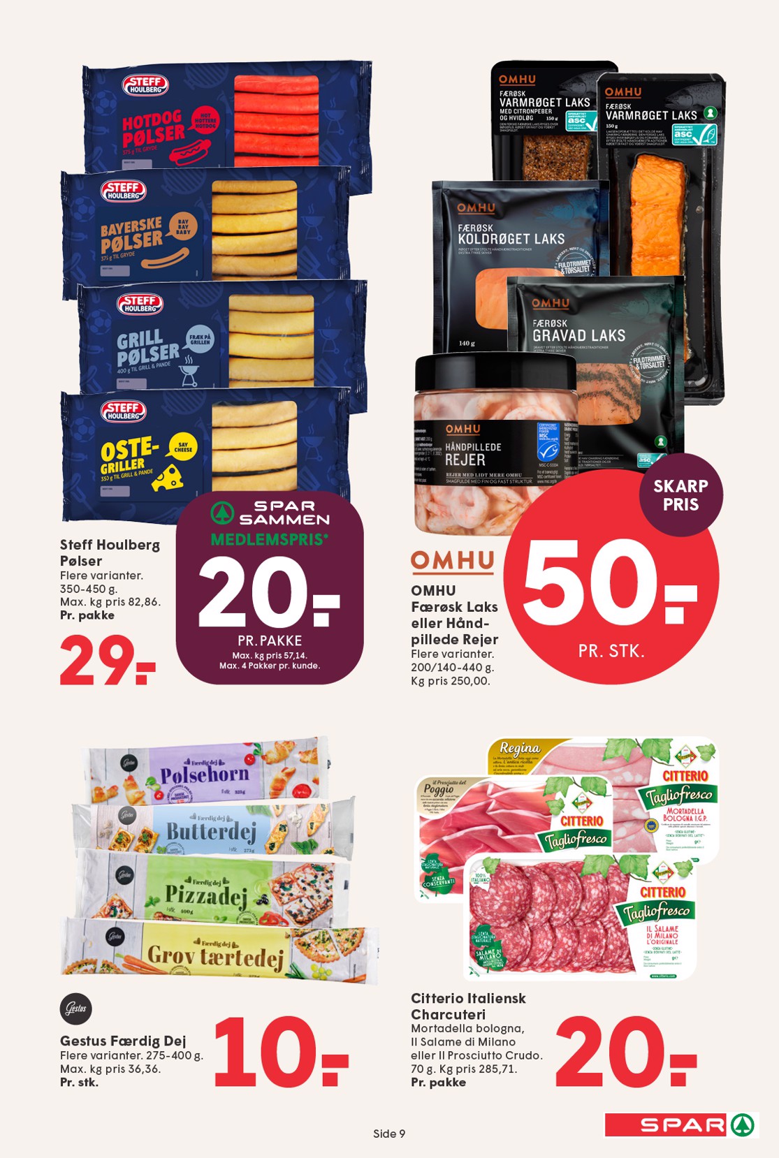 spar - Spar tilbudsavis gyldig fra 06.03.2026 til 12.03.2026 - page: 9