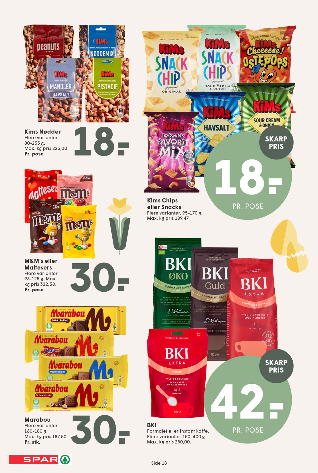 spar - Spar tilbudsavis gyldig fra 13.03.2026 til 19.03.2026 - page: 18