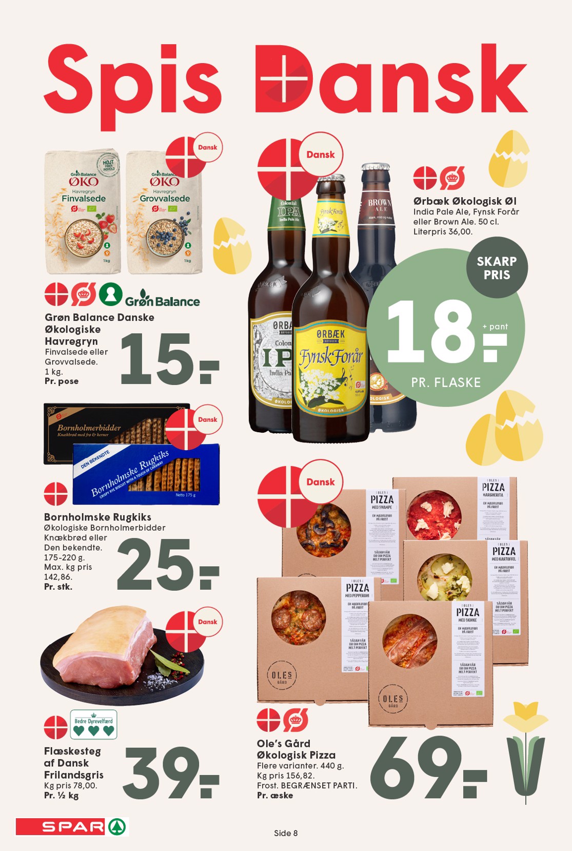 spar - Spar tilbudsavis gyldig fra 20.03.2026 til 26.03.2026 - page: 8