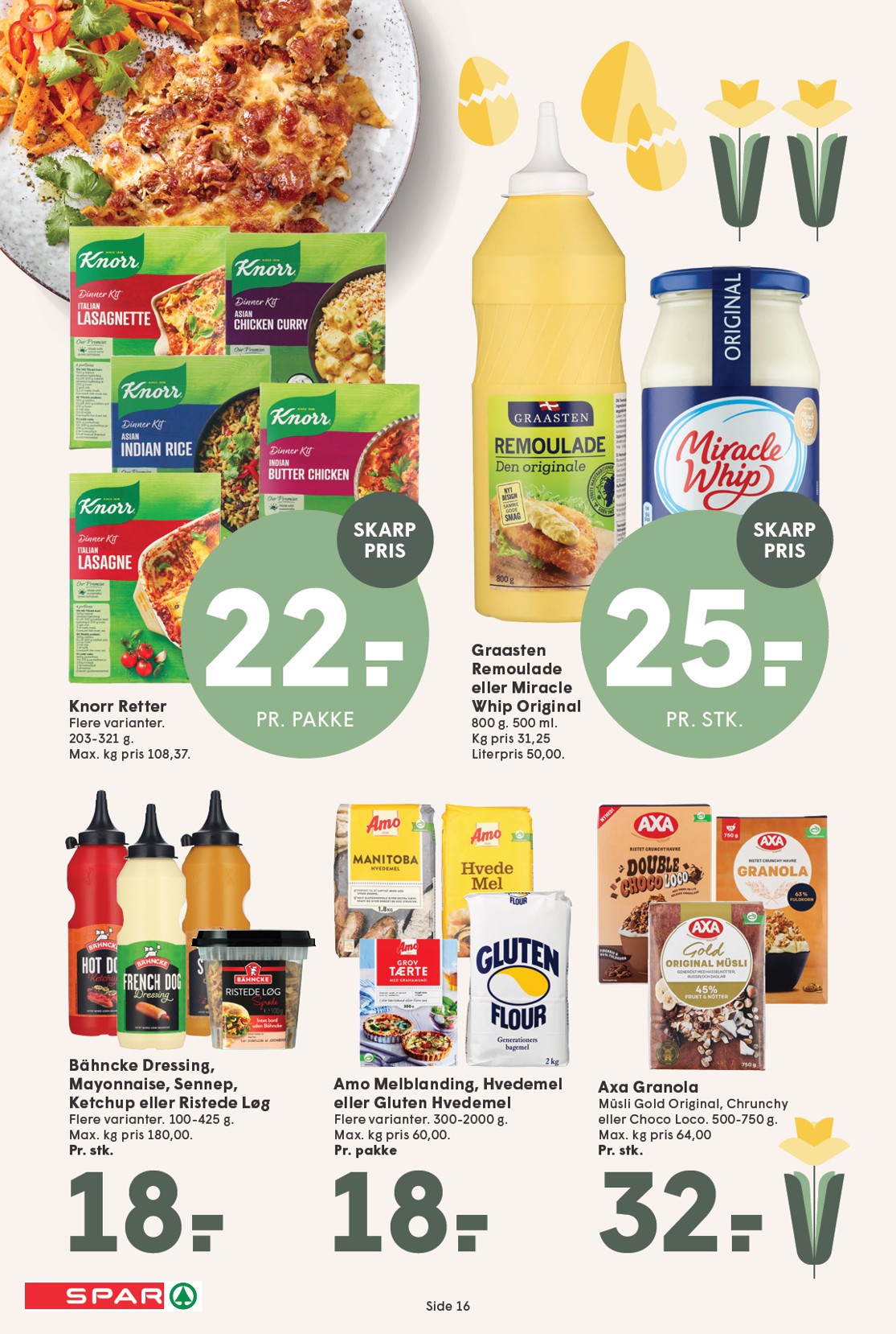 spar - Spar tilbudsavis gyldig fra 20.03.2026 til 26.03.2026 - page: 16