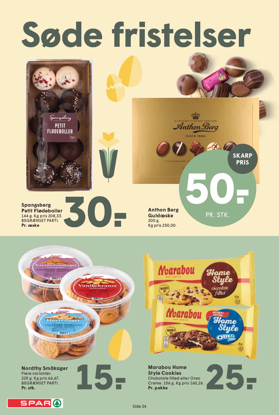 spar - Spar tilbudsavis gyldig fra 20.03.2026 til 26.03.2026 - page: 24