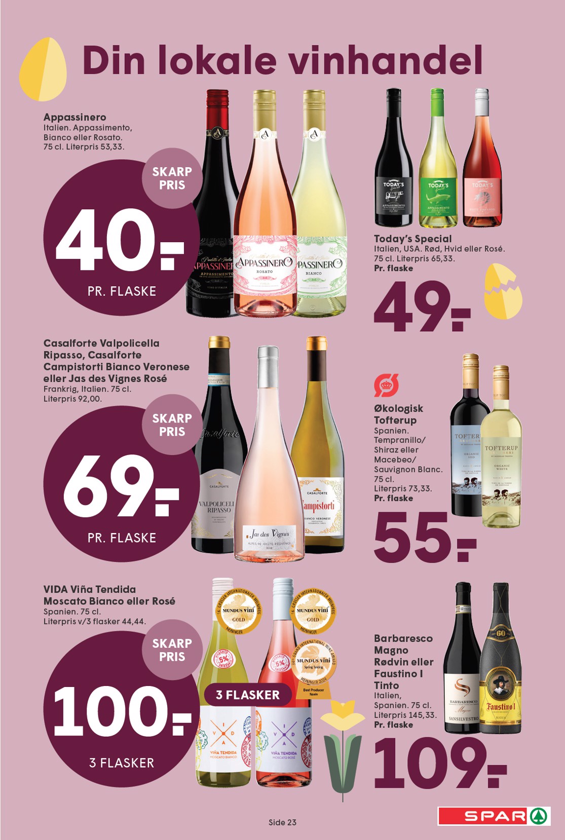 spar - Spar tilbudsavis gyldig fra 27.03.2026 til 04.04.2026 - page: 23