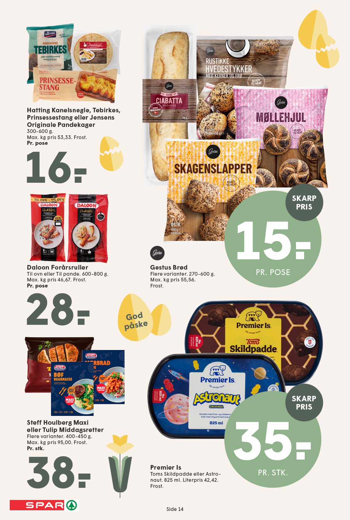 spar - Spar tilbudsavis gyldig fra 27.03.2026 til 04.04.2026 - page: 14