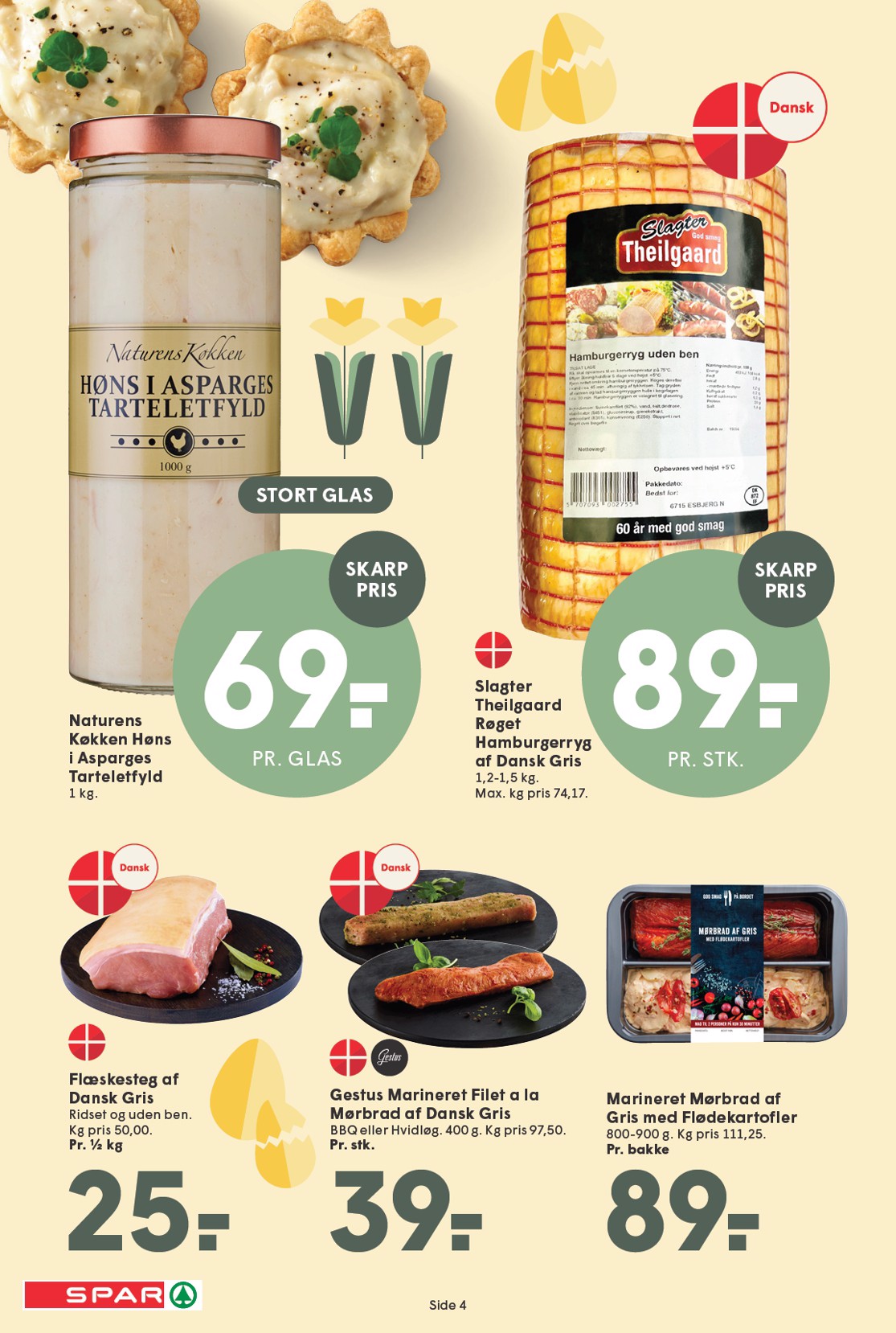 spar - Spar tilbudsavis gyldig fra 27.03.2026 til 04.04.2026 - page: 4