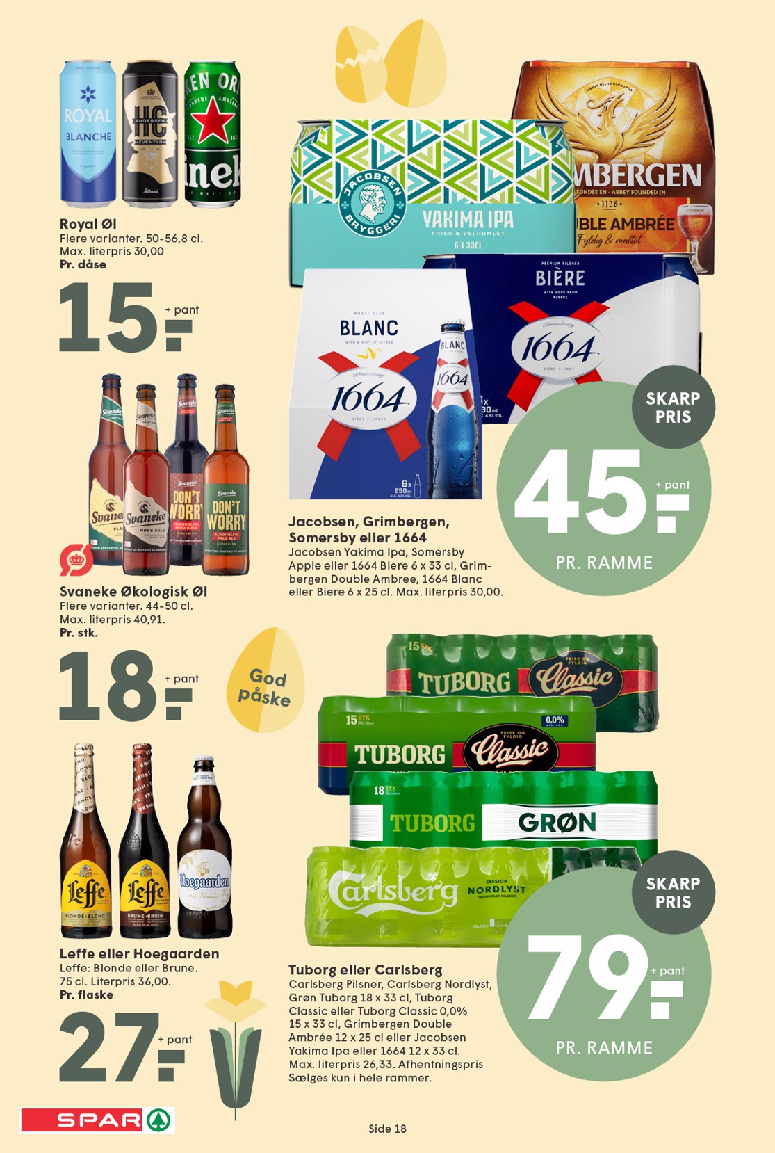 spar - Spar tilbudsavis gyldig fra 27.03.2026 til 04.04.2026 - page: 18
