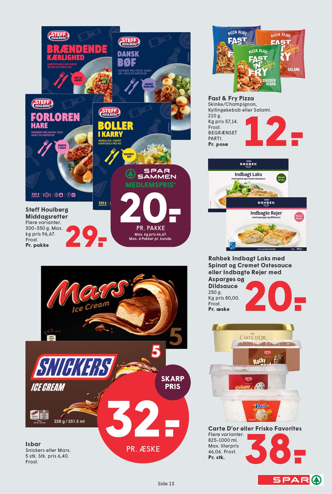 spar - Spar flyer til næste uge fra fredag 10.04.2026 til torsdag 16.04.2026 - page: 13