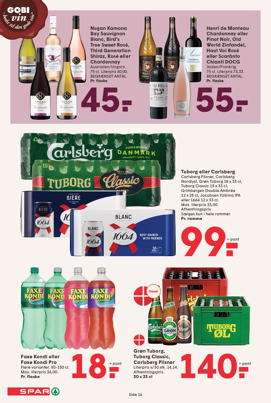 spar - Spar flyer til næste uge fra fredag 10.04.2026 til torsdag 16.04.2026 - page: 16