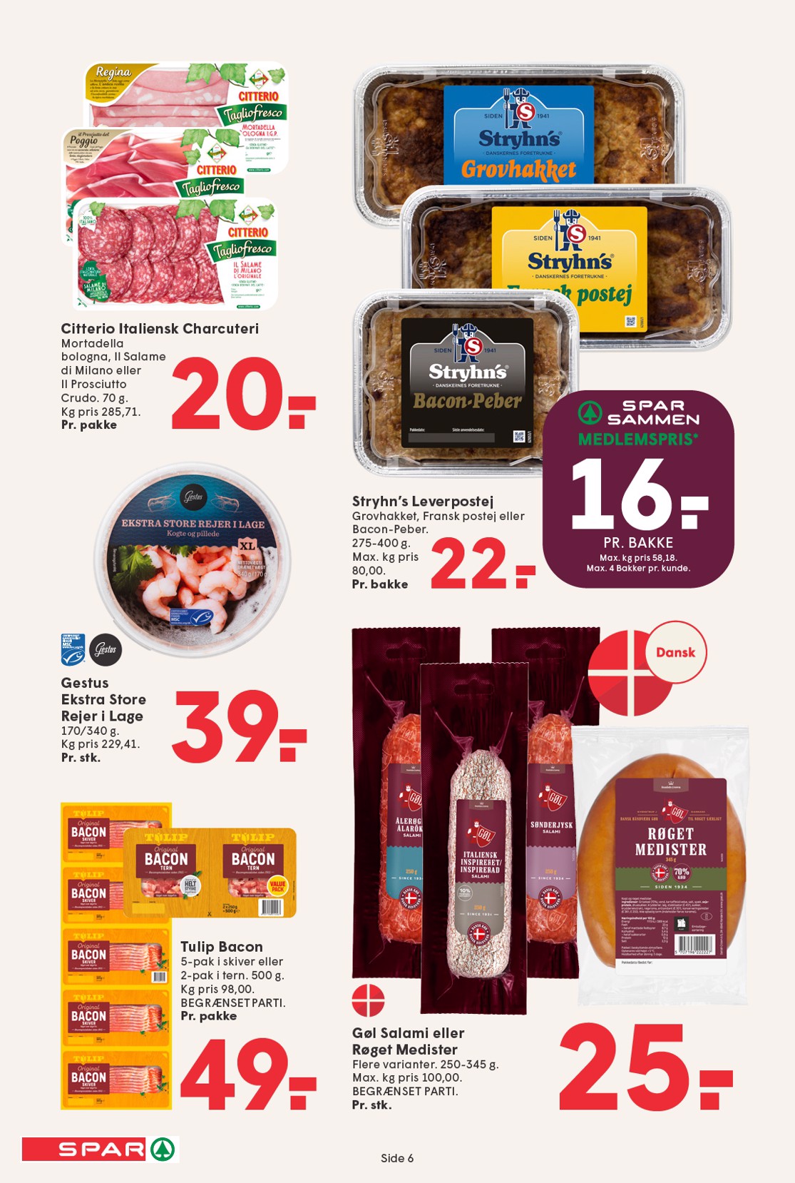 spar - Spar flyer til næste uge fra fredag 10.04.2026 til torsdag 16.04.2026 - page: 6