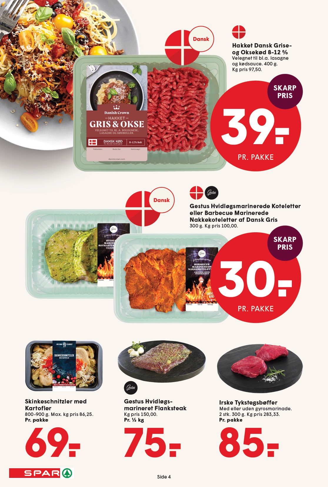 spar - Spar flyer til næste uge fra fredag 10.04.2026 til torsdag 16.04.2026 - page: 4