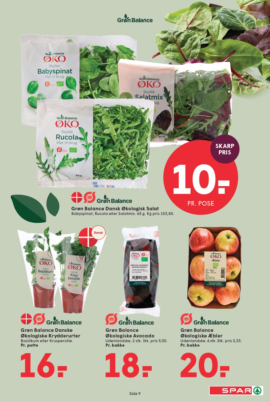 spar - Spar flyer til næste uge fra fredag 10.04.2026 til torsdag 16.04.2026 - page: 9