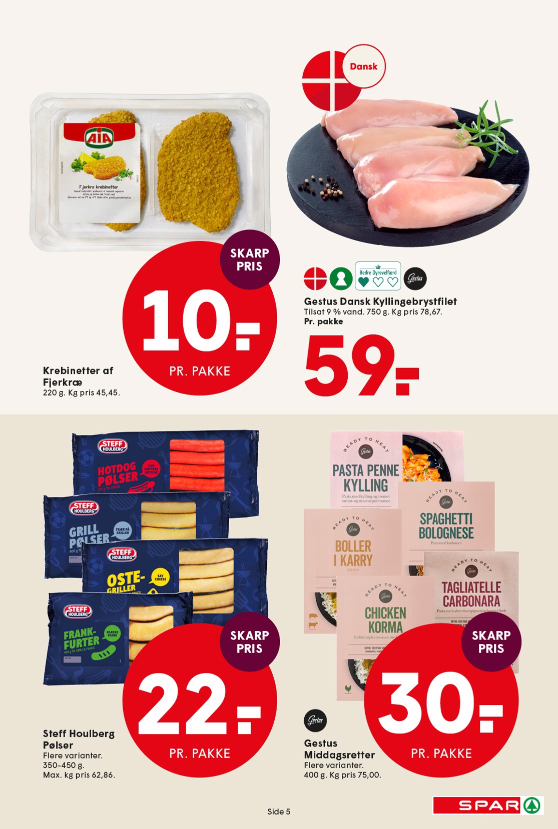 spar - Spar flyer til næste uge fra fredag 10.04.2026 til torsdag 16.04.2026 - page: 5