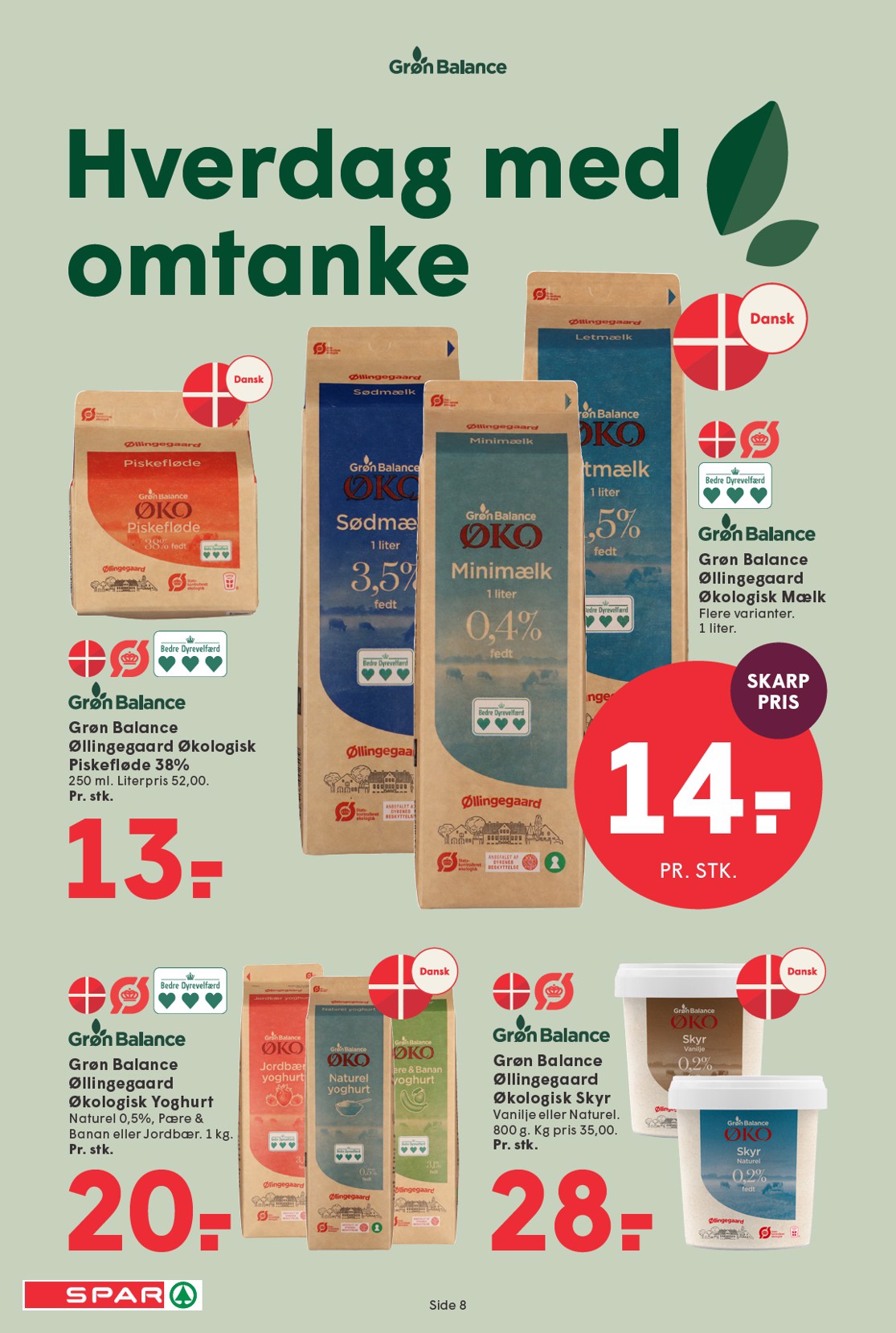 spar - Spar flyer til næste uge fra fredag 10.04.2026 til torsdag 16.04.2026 - page: 8