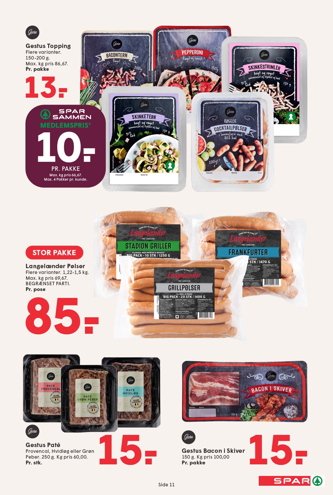 spar - Spar flyer til næste uge fra fredag 17.04.2026 til torsdag 23.04.2026 - page: 11