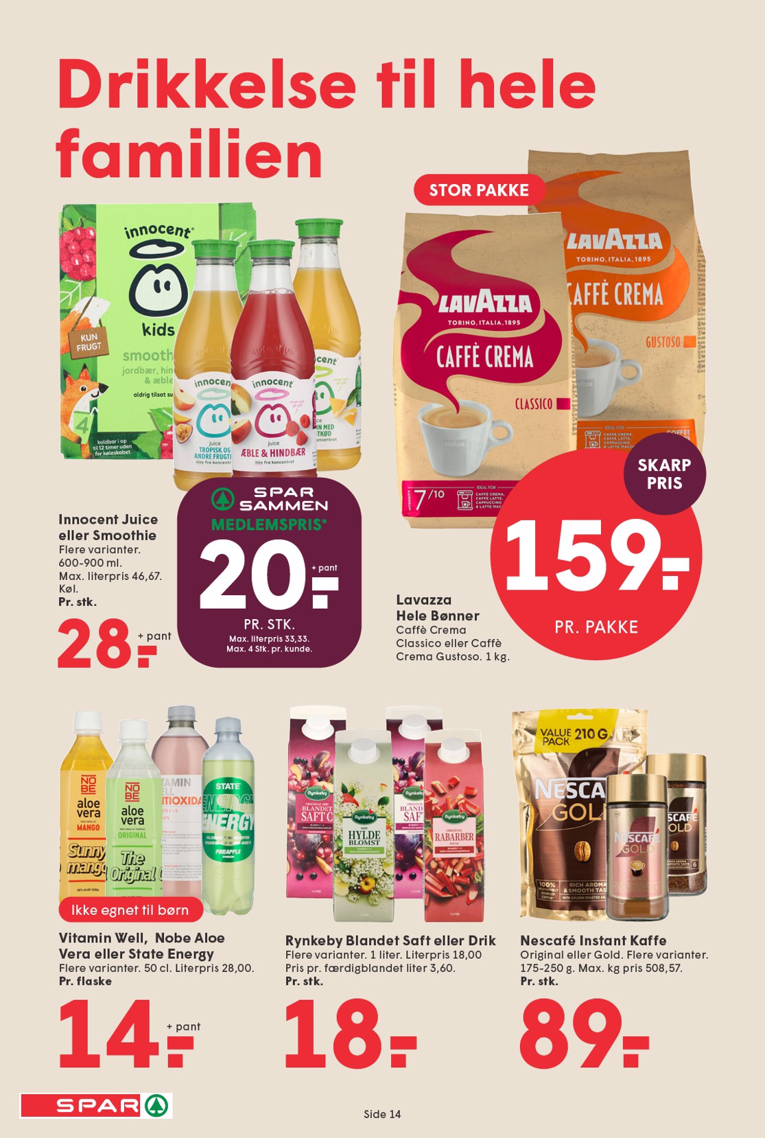 spar - Spar flyer til næste uge fra fredag 17.04.2026 til torsdag 23.04.2026 - page: 14