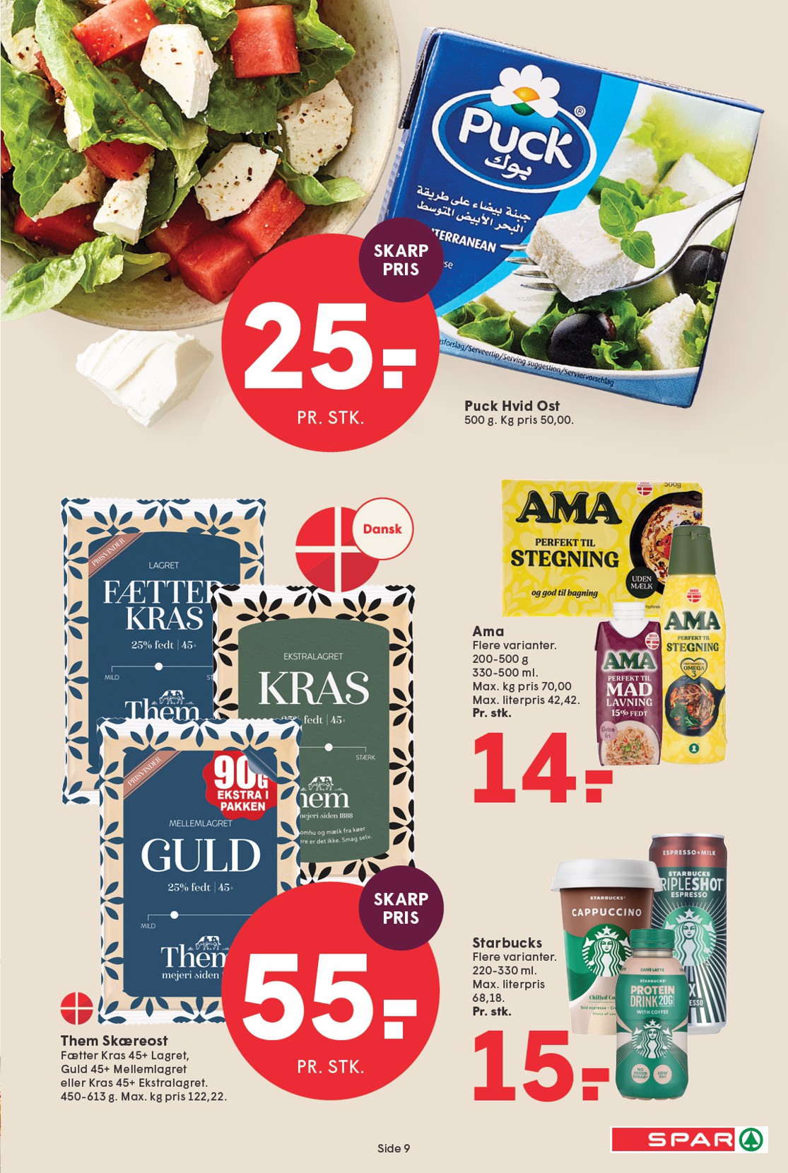 spar - Spar flyer til næste uge fra fredag 17.04.2026 til torsdag 23.04.2026 - page: 9