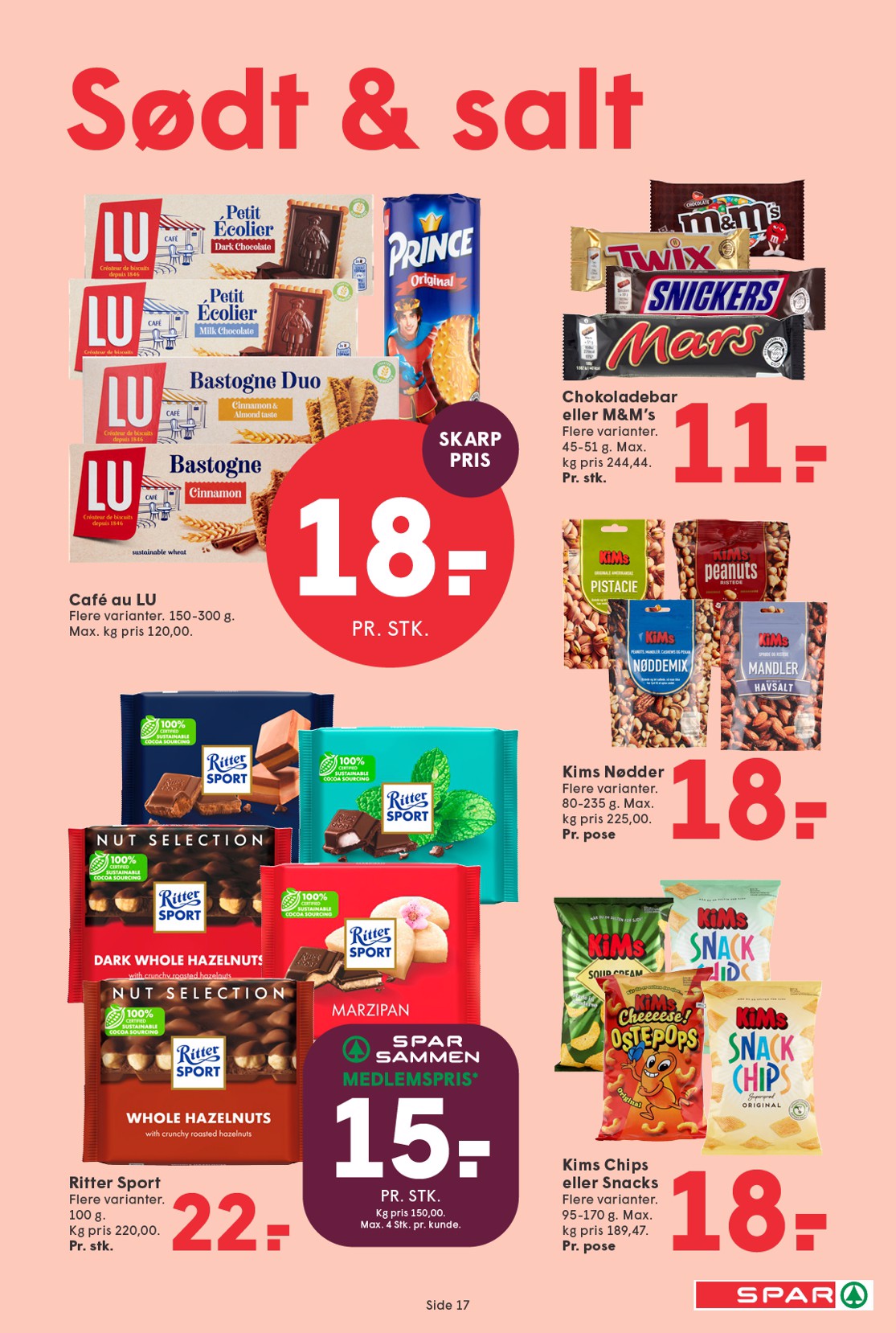 spar - Spar flyer til næste uge fra fredag 17.04.2026 til torsdag 23.04.2026 - page: 17