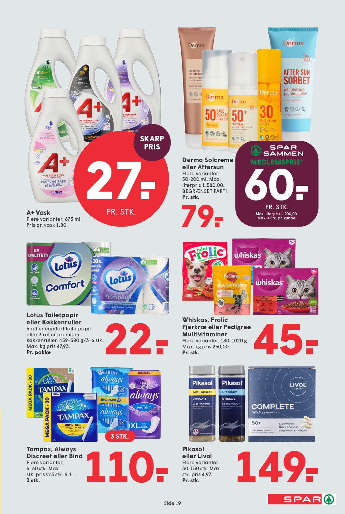 spar - Spar flyer til næste uge fra fredag 24.04.2026 til torsdag 30.04.2026 - page: 19