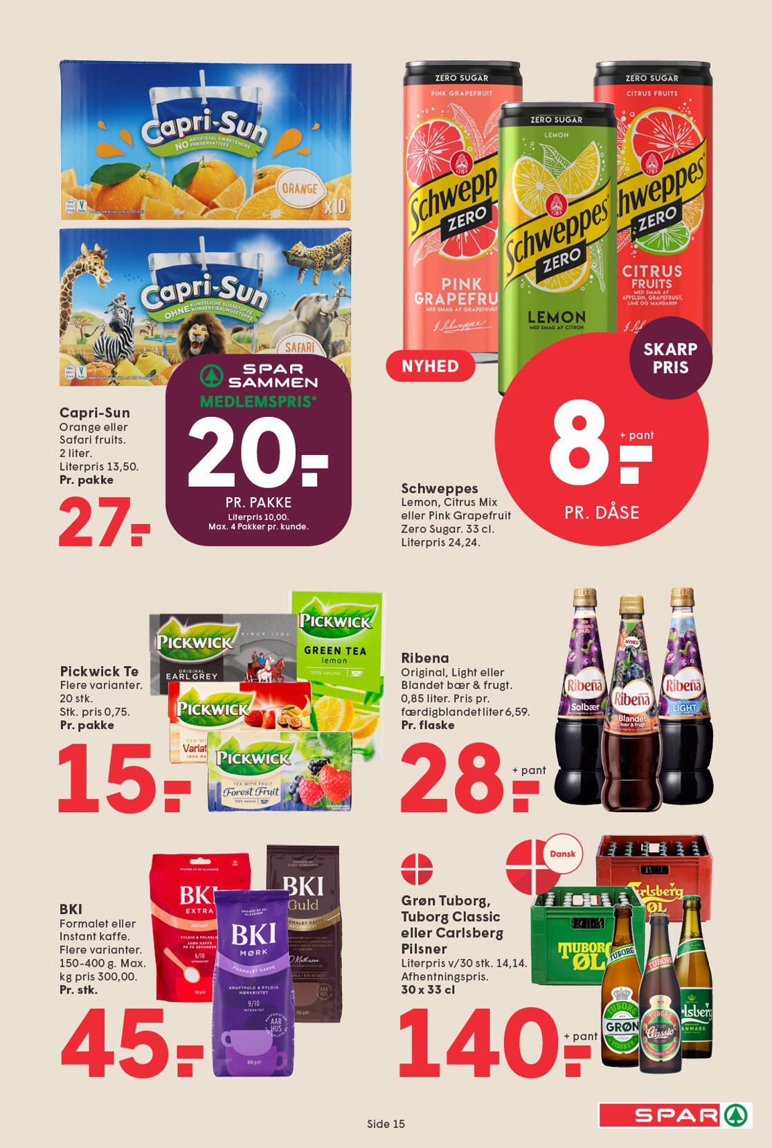 spar - Spar flyer til næste uge fra fredag 24.04.2026 til torsdag 30.04.2026 - page: 15