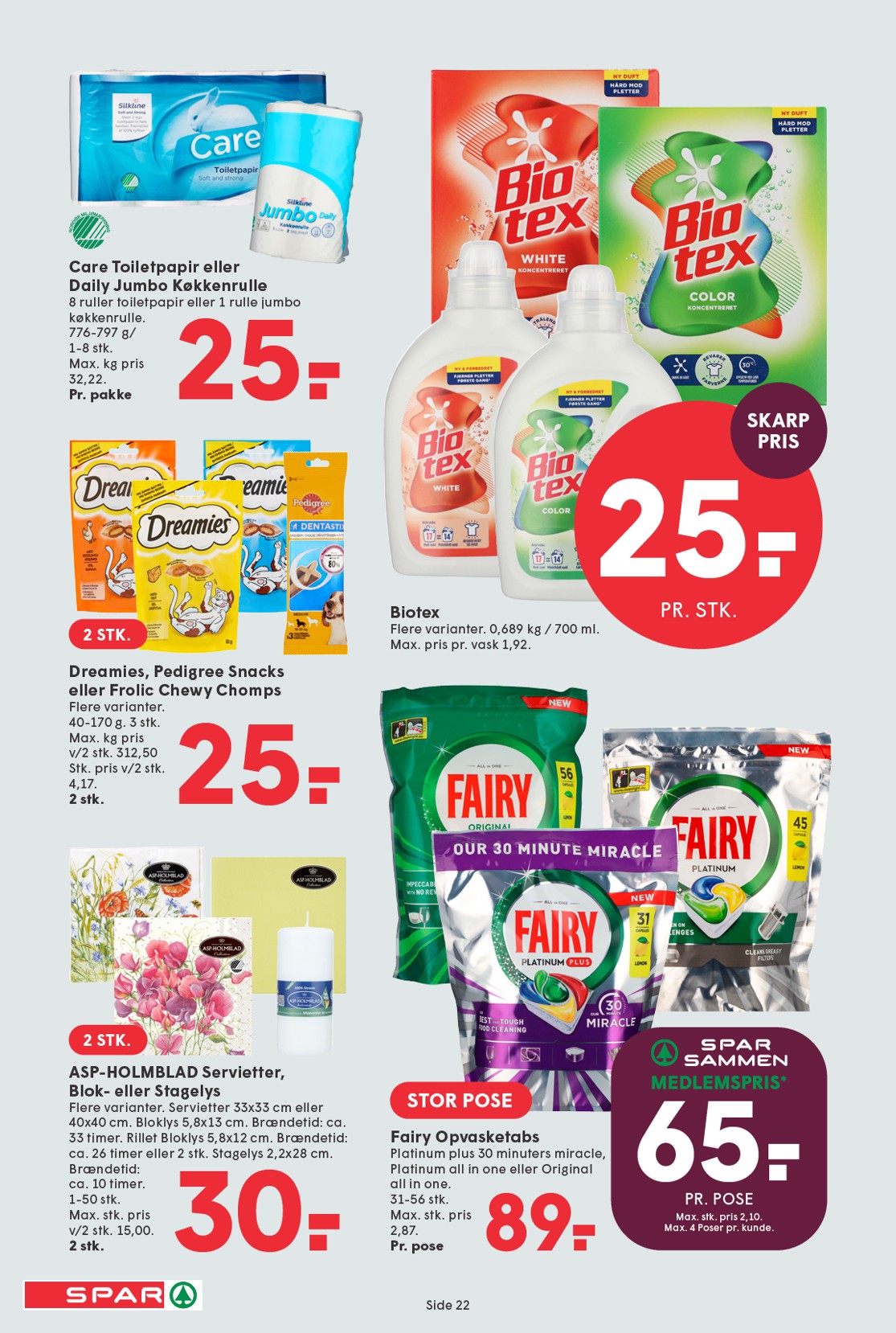 spar - Spar flyer til næste uge fra fredag 01.05.2026 til torsdag 07.05.2026 - page: 22