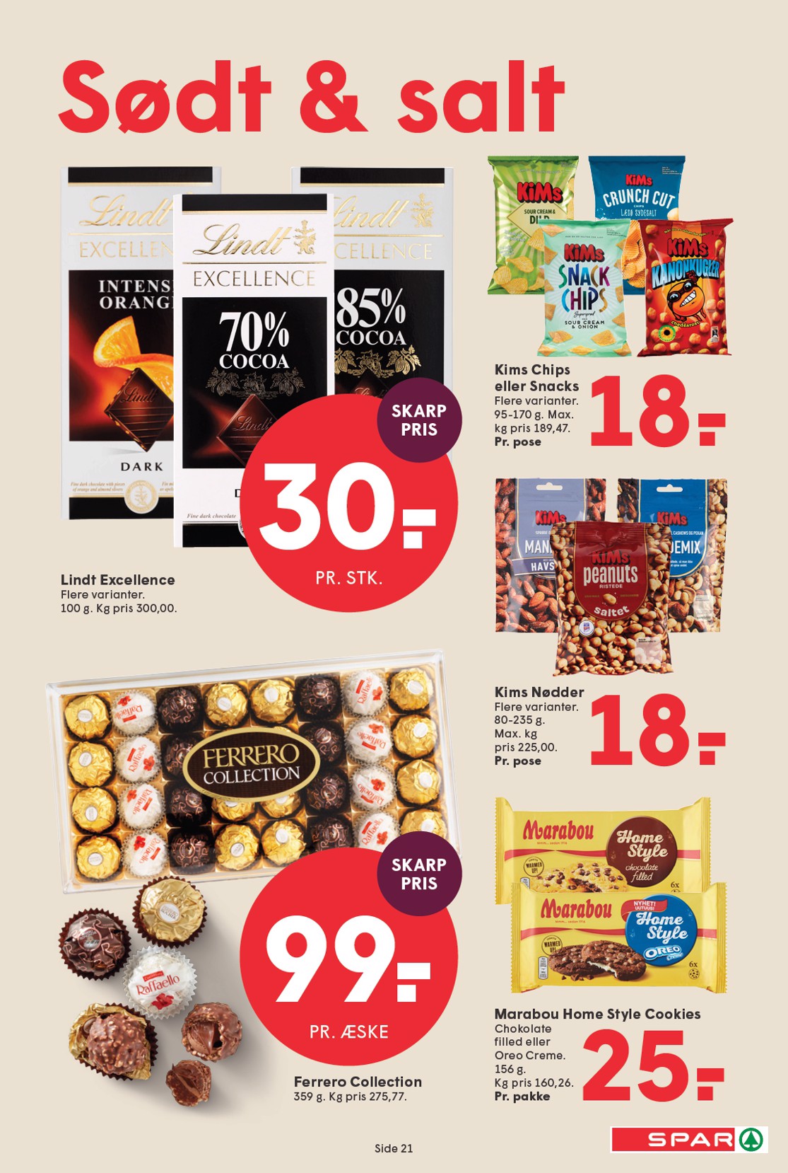 spar - Spar flyer til næste uge fra fredag 01.05.2026 til torsdag 07.05.2026 - page: 21