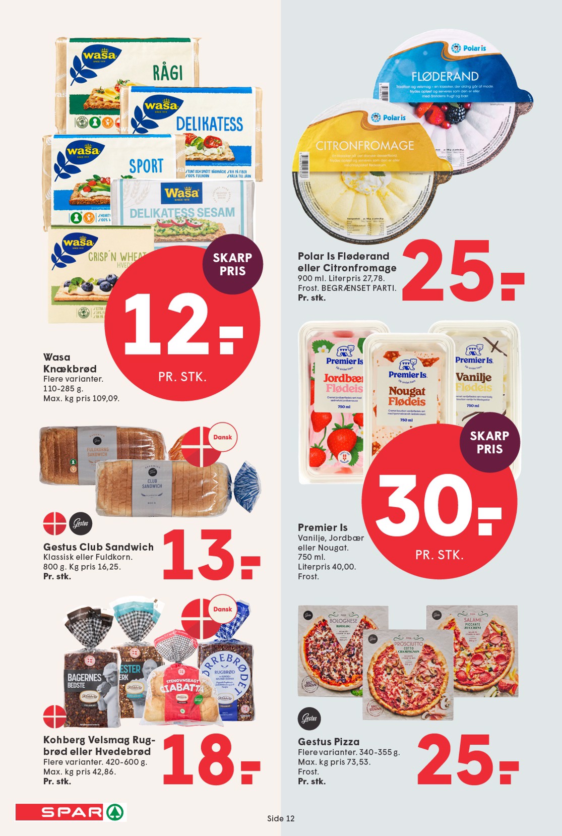 spar - Spar flyer til næste uge fra fredag 01.05.2026 til torsdag 07.05.2026 - page: 12