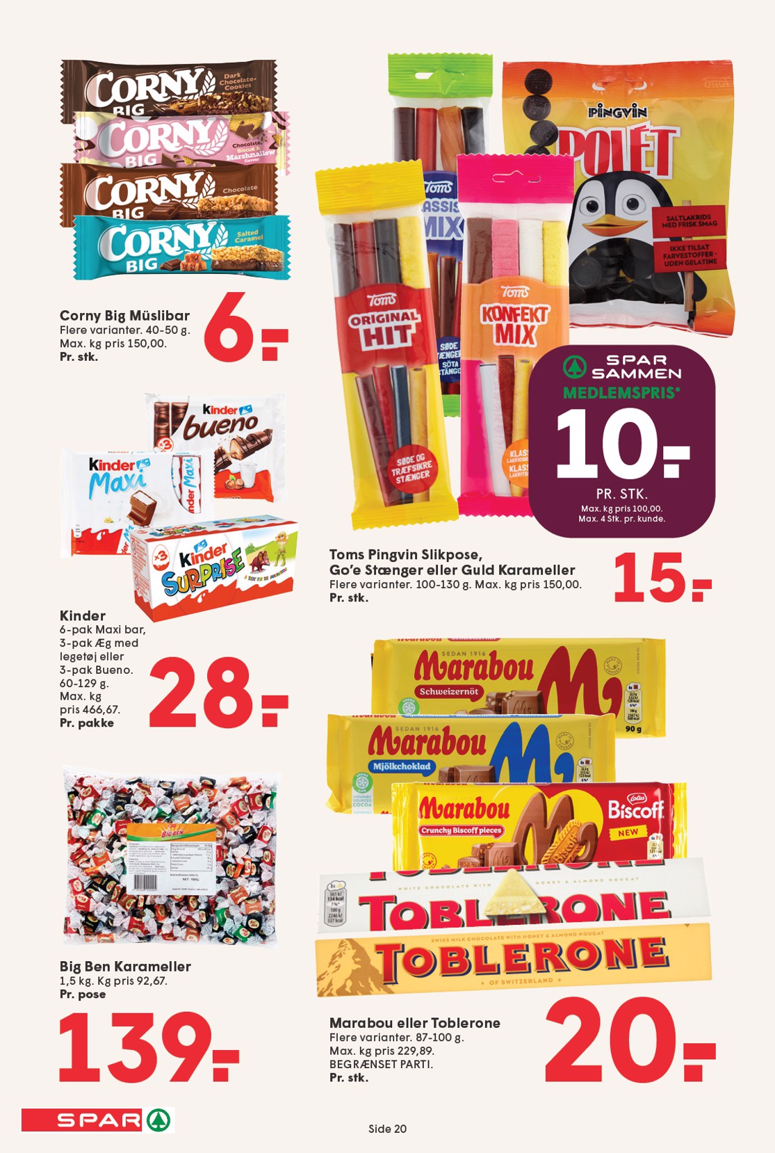 spar - Spar flyer til næste uge fra fredag 01.05.2026 til torsdag 07.05.2026 - page: 20