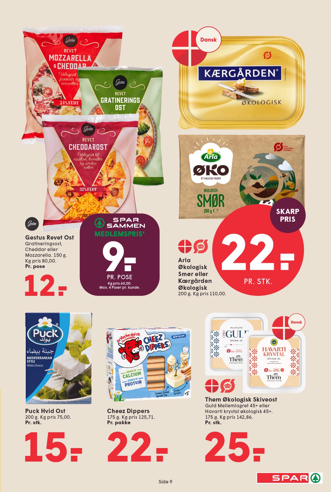 spar - Spar flyer til næste uge fra fredag 01.05.2026 til torsdag 07.05.2026 - page: 9