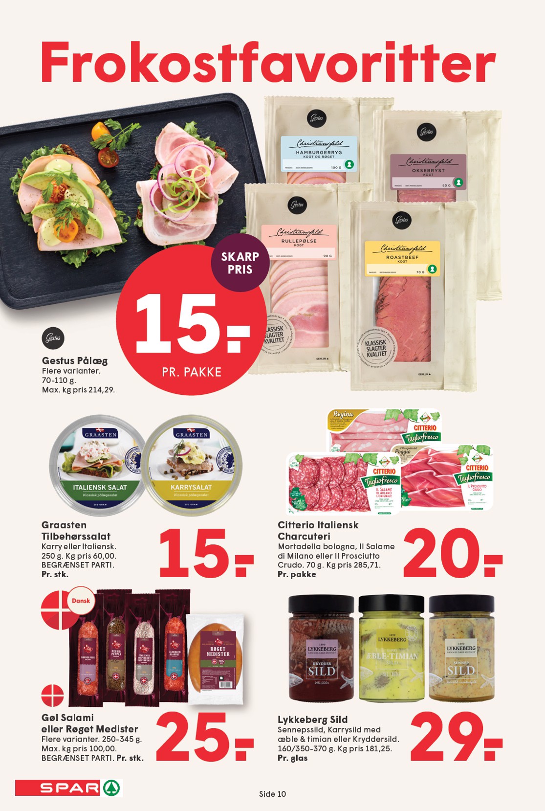 spar - Spar flyer til næste uge fra fredag 01.05.2026 til torsdag 07.05.2026 - page: 10