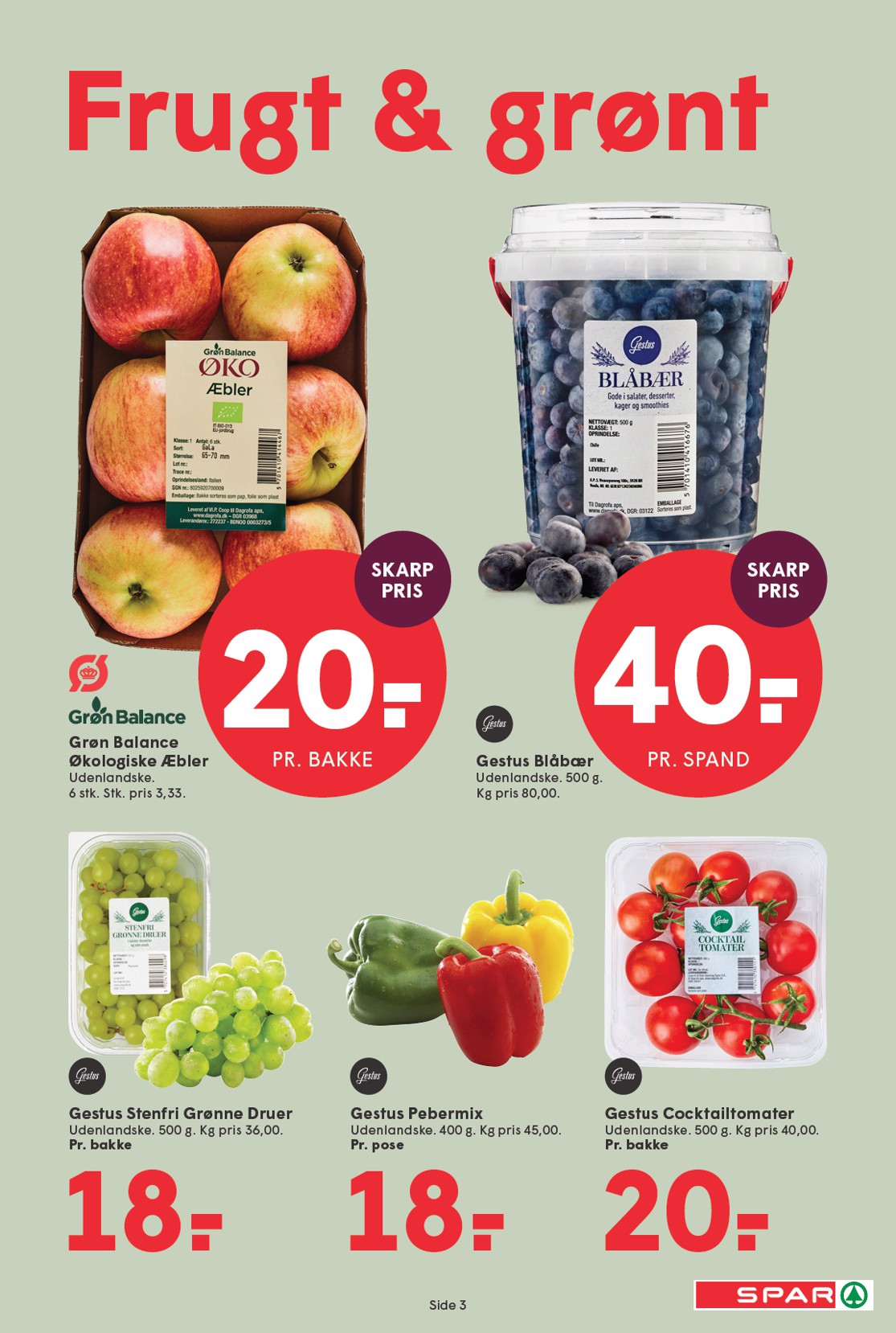 spar - Spar flyer til næste uge fra fredag 01.05.2026 til torsdag 07.05.2026 - page: 3