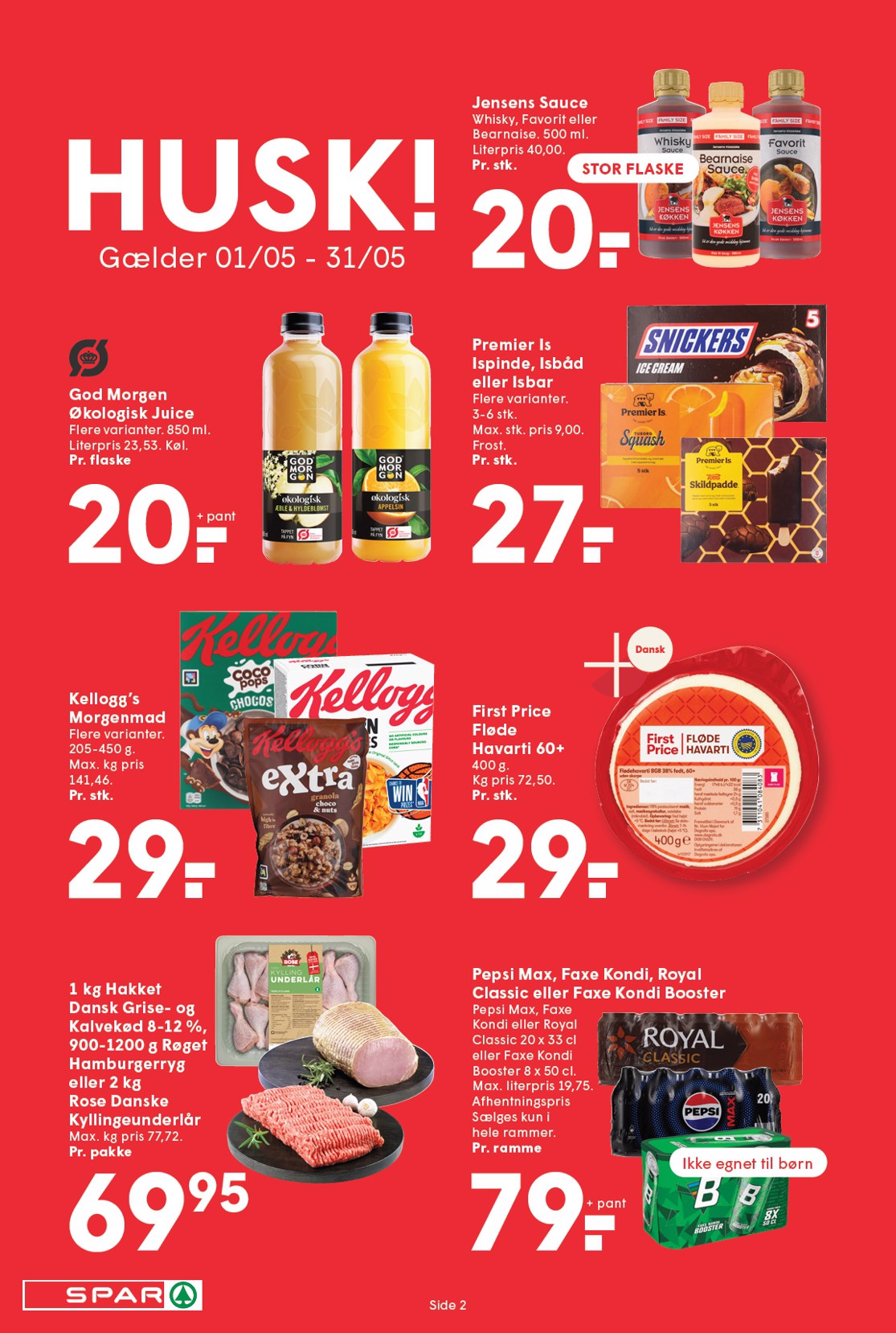spar - Spar flyer til næste uge fra fredag 01.05.2026 til torsdag 07.05.2026 - page: 2