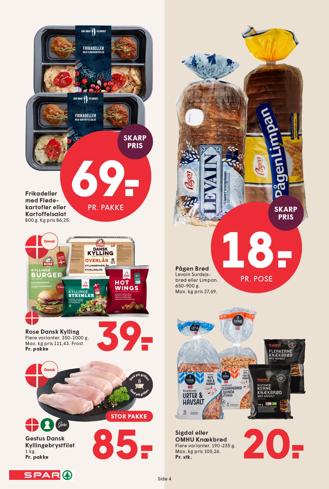 spar - Spar flyer til næste uge fra fredag 08.05.2026 til torsdag 14.05.2026 - page: 4