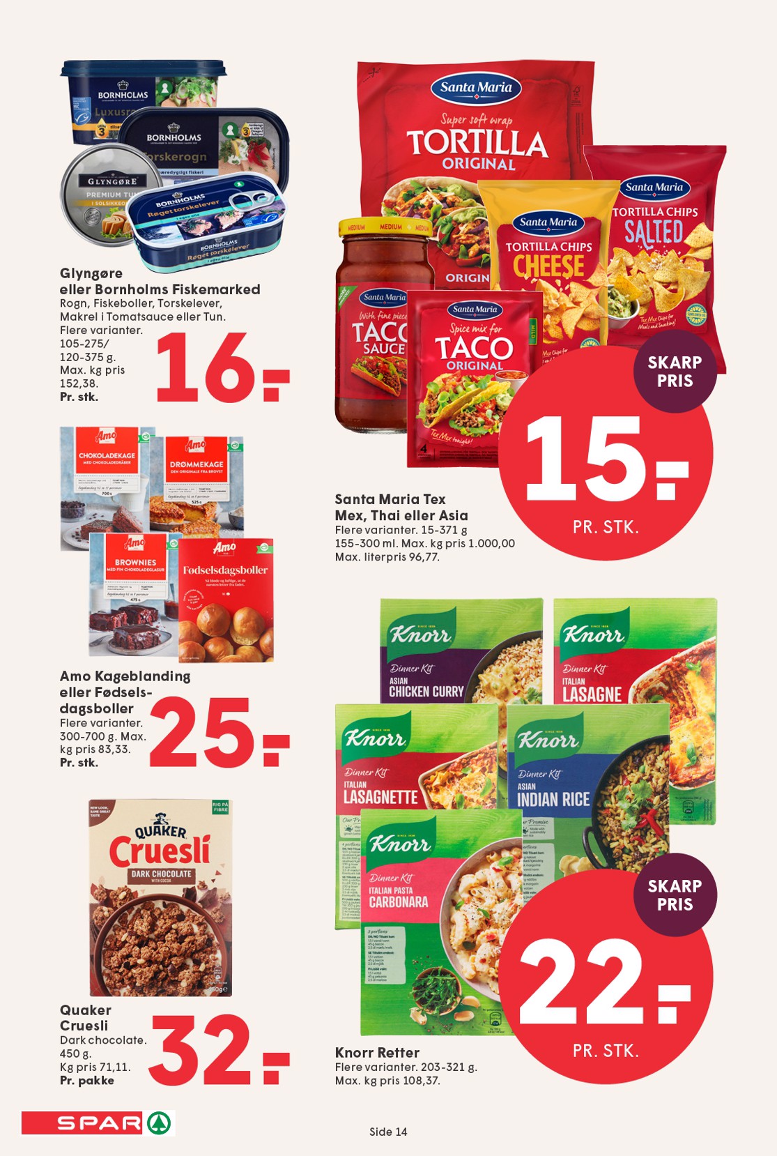 spar - Spar flyer til næste uge fra fredag 08.05.2026 til torsdag 14.05.2026 - page: 14