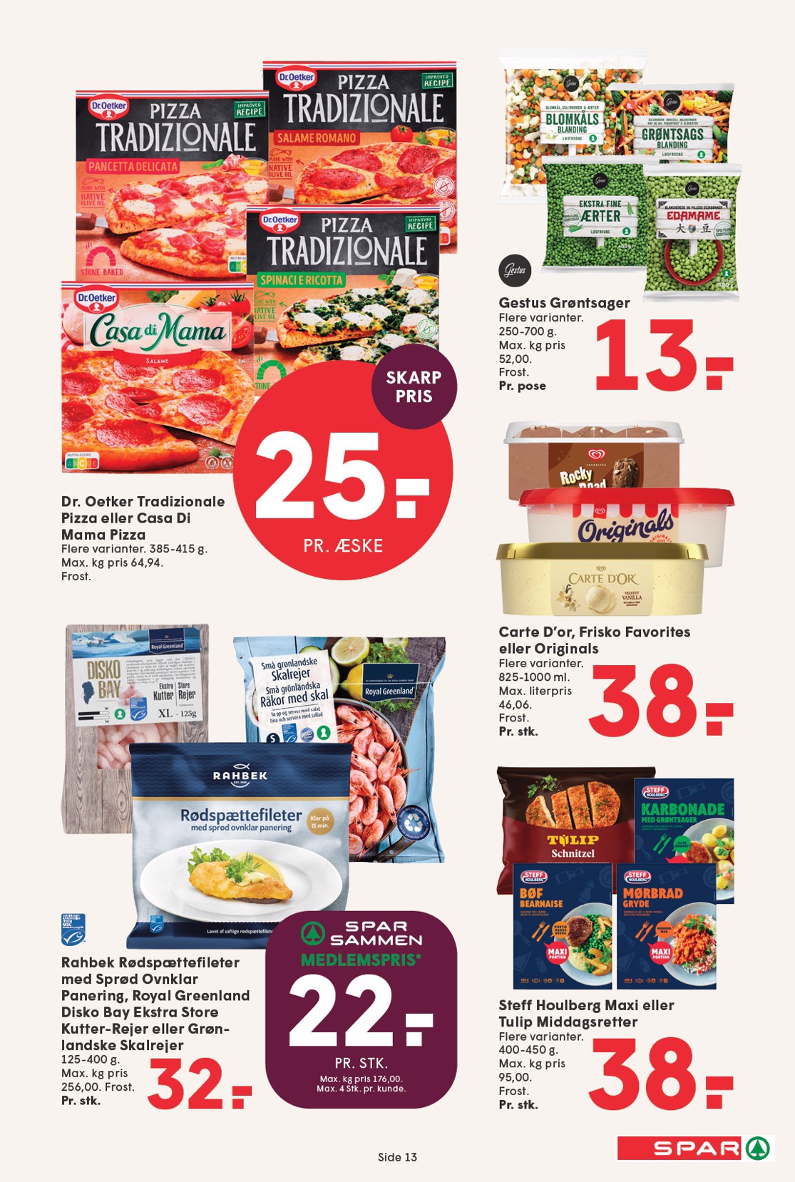 spar - Spar flyer til næste uge fra fredag 08.05.2026 til torsdag 14.05.2026 - page: 13