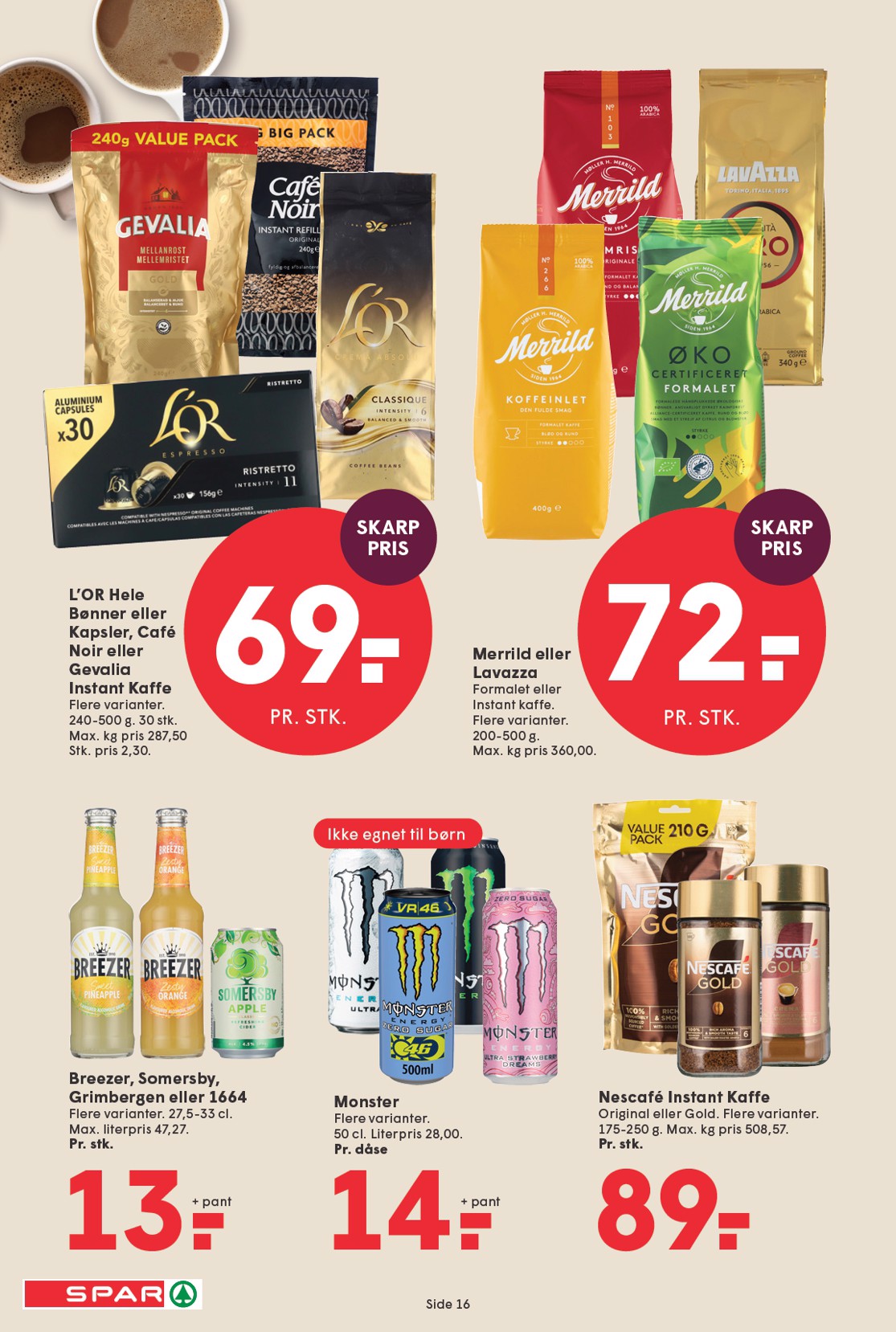 spar - Spar flyer til næste uge fra fredag 08.05.2026 til torsdag 14.05.2026 - page: 16