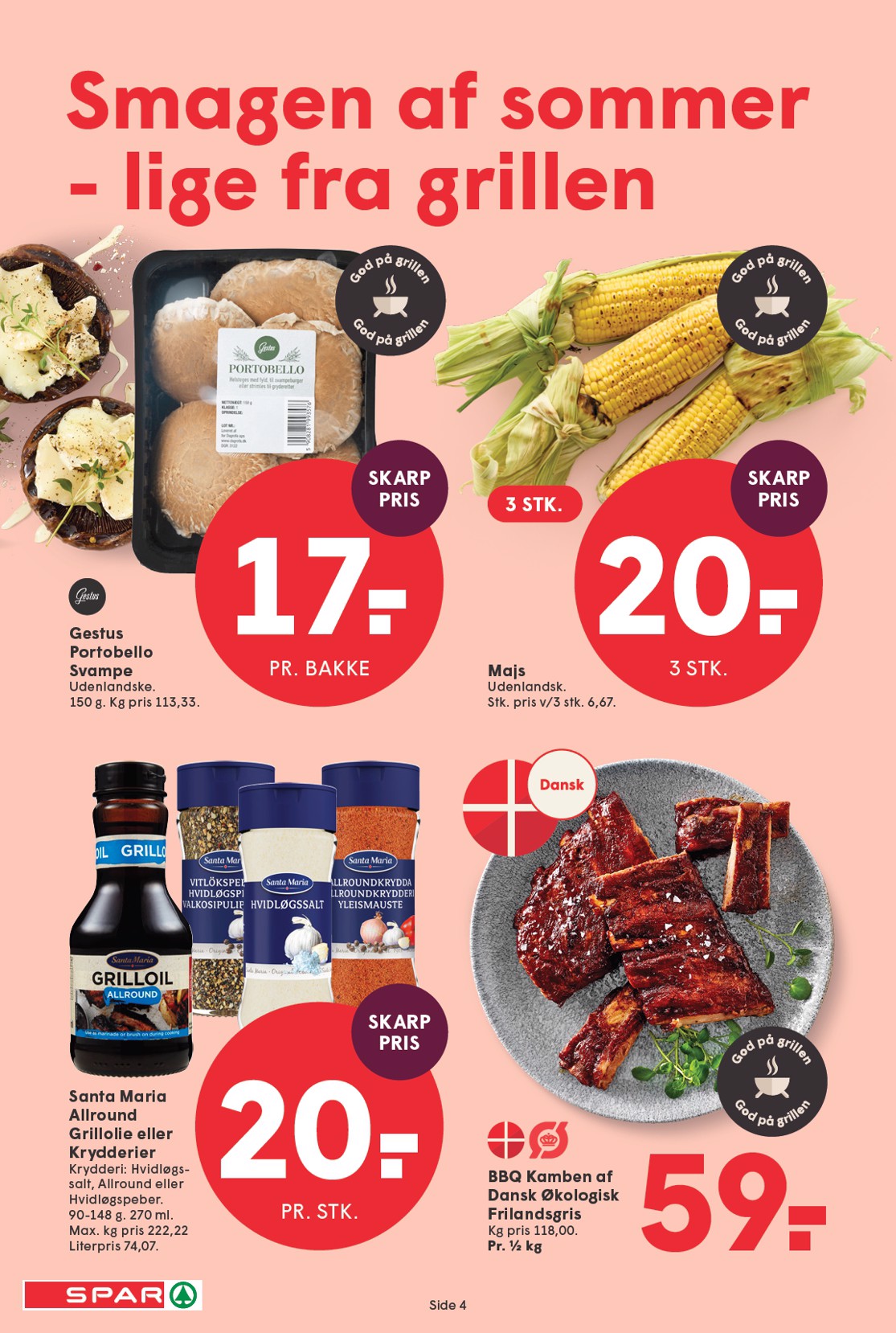spar - Spar flyer til næste uge fra fredag 15.05.2026 til torsdag 21.05.2026 - page: 4