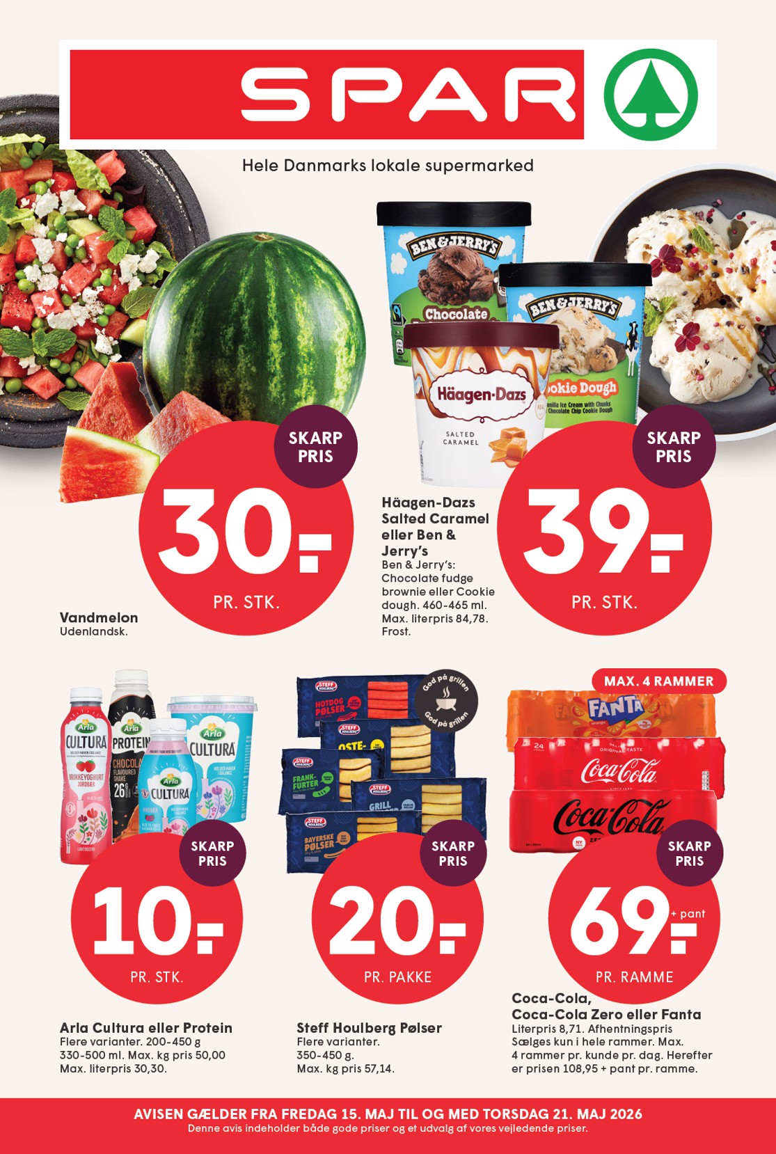 spar - Spar flyer til næste uge fra fredag 15.05.2026 til torsdag 21.05.2026