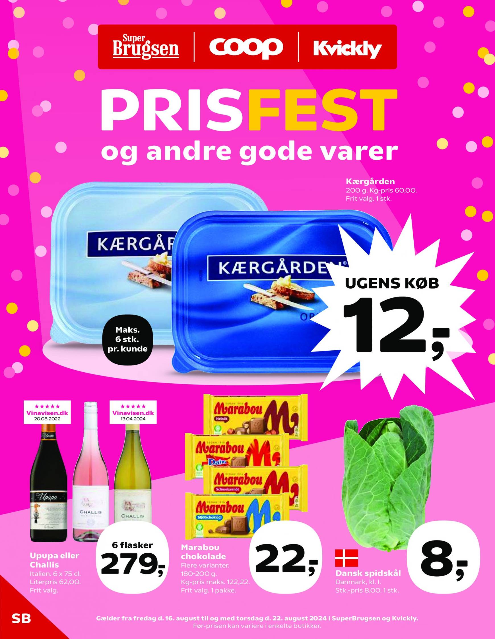 coop-super-brugsen - Nyeste COOP - Super Brugsen-tilbudsavis gyldig fra 16.08. - 22.08.