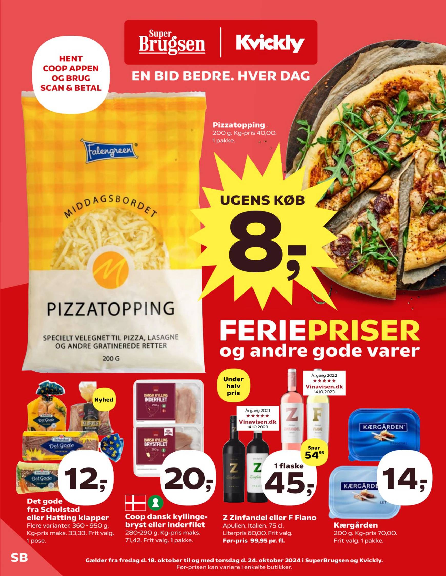 coop-super-brugsen - COOP - Super Brugsen tilbudsavis gyldig fra 18.10. - 24.10.